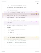 Transcript export page